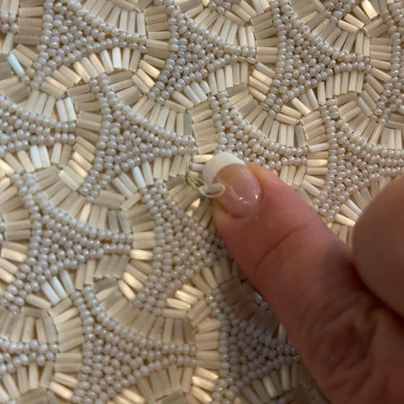 Vintage Hand Beaded Evening Hand Bag - Picture 11 of 12